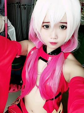 【娘炮的cos正片】罪恶王冠蝶祈战斗服Ver.COS_楪祈试装 (3)