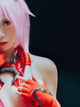 【娘炮的cos正片】罪恶王冠蝶祈战斗服Ver.COS_The Everlasting Guilty Crown (5)