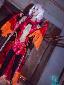 【娘炮的cos正片】罪恶王冠蝶祈战斗服Ver.COS_罪恶王冠 祈女神cos (1)