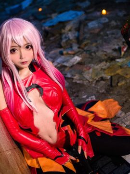 【娘炮的cos正片】罪恶王冠蝶祈战斗服Ver.COS_楪祈金鱼 (1)