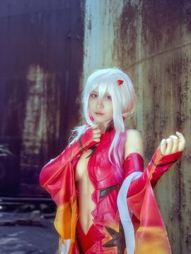 【娘炮的cos正片】罪恶王冠蝶祈战斗服Ver.COS_罪之王冠，荆棘之冠 (9)