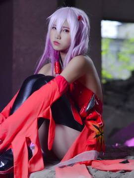 【娘炮的cos正片】罪恶王冠蝶祈战斗服Ver.COS_【楪祈】金鱼装 (6)