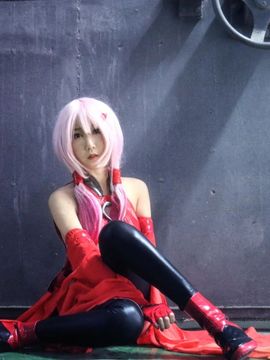 【娘炮的cos正片】罪恶王冠蝶祈战斗服Ver.COS_祈妹金鱼战斗服 (1)