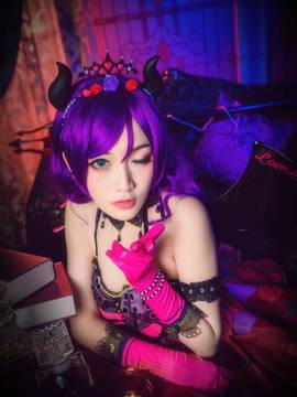 《Love Live! 》东条希小恶魔觉醒 C O S P L A Y_Love Live! ψ Sweet devil ψ 希 (1)