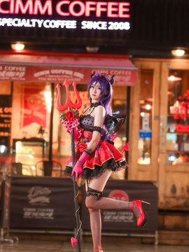 《Love Live! 》东条希小恶魔觉醒 C O S P L A Y_Love Live!把你心交给我吧？ (5)