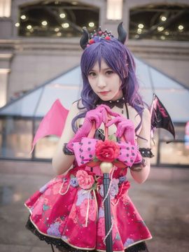 《Love Live! 》东条希小恶魔觉醒 C O S P L A Y_魔都秋日祭 (9)