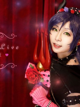 《Love Live! 》东条希小恶魔觉醒 C O S P L A Y_lovelive 东条希的小恶魔专辑 还请大家多多支持哦 (3)