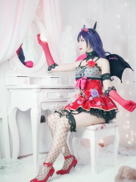 《Love Live! 》东条希小恶魔觉醒 C O S P L A Y_Lovelive 东条希恶魔觉醒 (10)