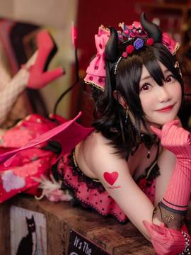 《Love Live! 》东条希小恶魔觉醒 C O S P L A Y_【lovelive！】❤让小恶魔看看你的心❤宅舞—孑然妒火 XI (6)