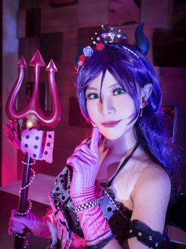 《Love Live! 》东条希小恶魔觉醒 C O S P L A Y_地狱狂欢节——Lovelive小恶魔觉醒东条希 (10)