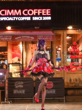 《Love Live! 》东条希小恶魔觉醒 C O S P L A Y_Love Live!把你心交给我吧？ (2)