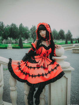 《date a live》時崎狂三 C O S P L A Y_cosplay正片 时崎狂三灵装 (6)