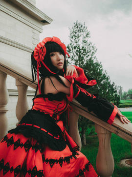 《date a live》時崎狂三 C O S P L A Y_cosplay正片 时崎狂三灵装 (1)