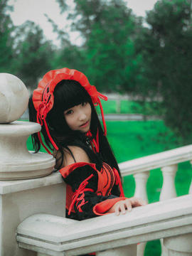 《date a live》時崎狂三 C O S P L A Y_cosplay正片 时崎狂三灵装 (5)