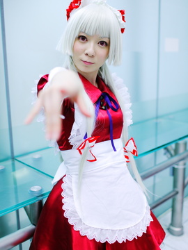 (東方) 藤原妹紅 cosplay by マロパピ_047