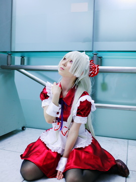 (東方) 藤原妹紅 cosplay by マロパピ_020