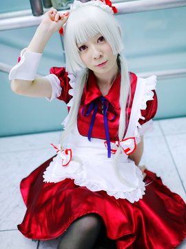 (東方) 藤原妹紅 cosplay by マロパピ_042