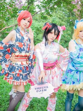 《LoveLive!》bibi组的三人祭典觉醒ver C O S P L A Y_bibi组的三人祭典觉醒ver C O S (7)