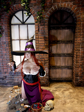 (C85) [mariposa luz de la luna (蝶月真綾)] witchs' grand chapeau (Dragon's Crown - Sorceress)_0074