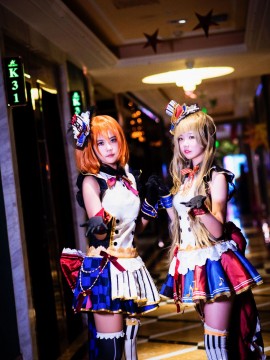 《LoveLive!》这就是我们的奇迹女仆觉醒全员Ver C O S P L A Y_愿意和我们一起跳支舞吗？ (10)