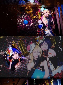 《LoveLive!》这就是我们的奇迹女仆觉醒全员Ver C O S P L A Y_愿意和我们一起跳支舞吗？ (1)