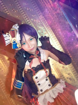 《LoveLive!》这就是我们的奇迹女仆觉醒全员Ver C O S P L A Y_Love Live!海未×希 女仆觉醒 (5)