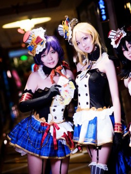 《LoveLive!》这就是我们的奇迹女仆觉醒全员Ver C O S P L A Y_愿意和我们一起跳支舞吗？ (8)