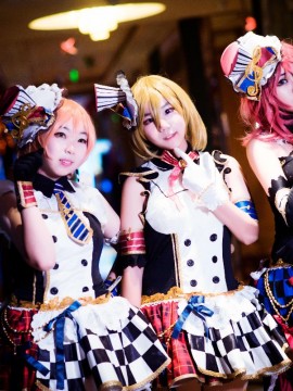 《LoveLive!》这就是我们的奇迹女仆觉醒全员Ver C O S P L A Y_愿意和我们一起跳支舞吗？ (9)