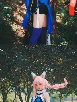 《FATE extra CCC》caster玉藻前 C O S P L A Y_贤妻哟♥ 贤妻哟♥ (9)