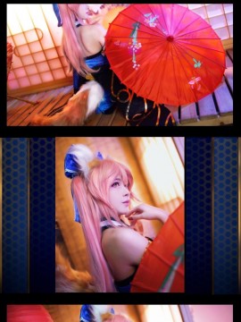 《FATE extra CCC》caster玉藻前 C O S P L A Y_你的人妻狐已上线 (2)