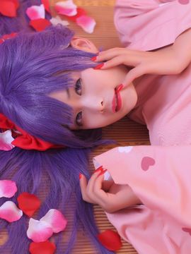 《Fate stay night》间桐樱樱花色浴衣和服 C O S P L A Y_间桐樱樱花色浴衣和服 C O S (7)