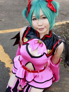 Vocaloid - Hatsune Miku devil cosplay by Higurashi Rin_056