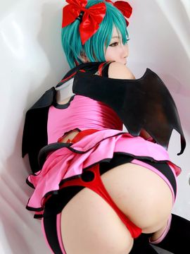 Vocaloid - Hatsune Miku devil cosplay by Higurashi Rin_036