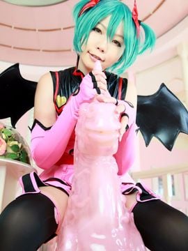 Vocaloid - Hatsune Miku devil cosplay by Higurashi Rin_012