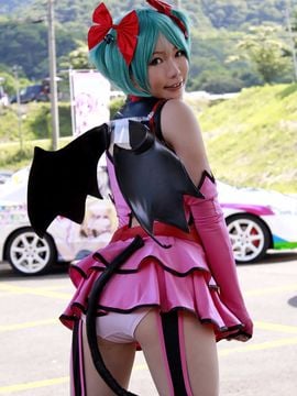 Vocaloid - Hatsune Miku devil cosplay by Higurashi Rin_055