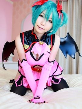 Vocaloid - Hatsune Miku devil cosplay by Higurashi Rin_016