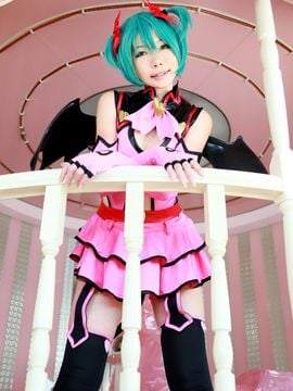 Vocaloid - Hatsune Miku devil cosplay by Higurashi Rin_005