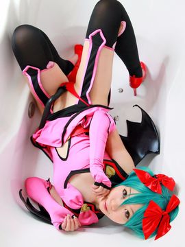 Vocaloid - Hatsune Miku devil cosplay by Higurashi Rin_044