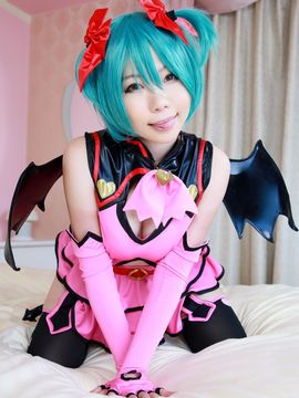 Vocaloid - Hatsune Miku devil cosplay by Higurashi Rin_015