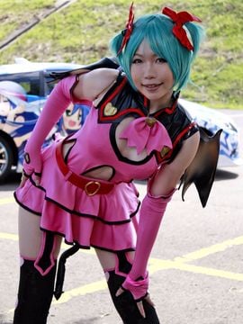 Vocaloid - Hatsune Miku devil cosplay by Higurashi Rin_059