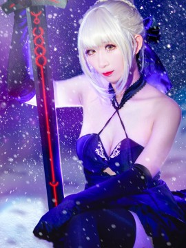 《FateGrand Order》saber alter C O S P L A Y_saber alter 满破