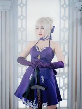 《FateGrand Order》saber alter C O S P L A Y_屈服于我，不然……就杀了你 (4)