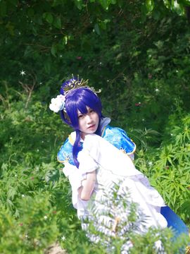 《lovelive！》园田海未Ver福神降临 C O S P L A Y_园田海未福神觉醒cos (2)