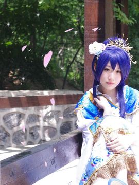 《lovelive！》园田海未Ver福神降临 C O S P L A Y_园田海未福神觉醒cos (5)