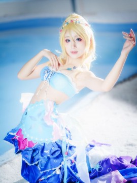 《lovelive！》绚濑绘里人鱼ver C O S P L A Y_Fly through the incredible sea (6)