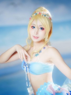 《lovelive！》绚濑绘里人鱼ver C O S P L A Y_Fly through the incredible sea (10)