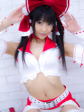 Touhou - Hakurei Reimu cosplay by Lenfried_024