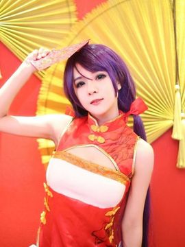 《Love Live!》东条希LL歌谣祭旗袍_东条希，旗袍 (2)