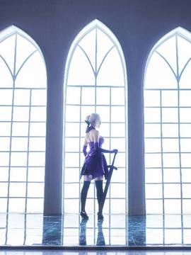 《Fate stay night》saber小礼服 C O S P L A Y_alter fate Saber十周年礼服 (3)