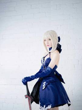 《Fate stay night》saber小礼服 C O S P L A Y_阿尔托莉雅·潘德拉贡 Alter (20)